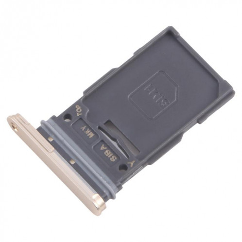 Pour Samsung Galaxy S24 SM-S921B Plateau de carte SIM d'origine (or) SH373J1846-04