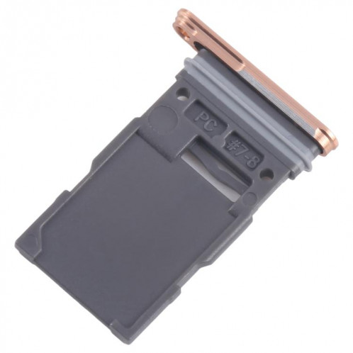 Pour Samsung Galaxy S24+ SM-S926B Tiroir de carte SIM d'origine (orange) SH374E1455-04