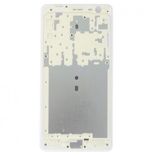 Boîtier LCD pour cadre avant pour Galaxy J3 Pro (Blanc) SH568W1668-06
