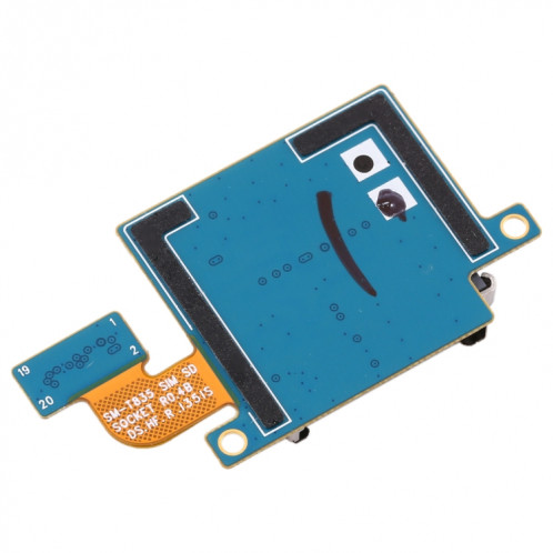 Pour Galaxy Tab S4 10.5 T835 / T830 Titulaire de la carte SIM Socket Flex Cable SH5038670-04