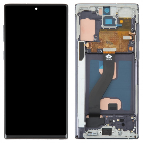 Écran LCD en matériau TFT pour Samsung Galaxy Note10 Assemblage complet du numériseur avec cadre/écriture manuscrite, ne prenant pas en charge l'identification des empreintes digitales SH52361107-05