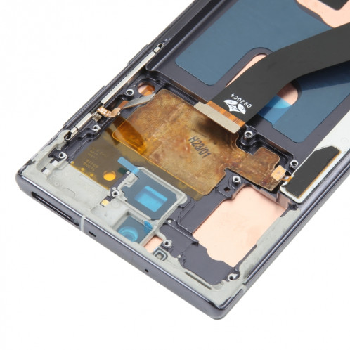 Écran LCD en matériau TFT pour Samsung Galaxy Note10 Assemblage complet du numériseur avec cadre/écriture manuscrite, ne prenant pas en charge l'identification des empreintes digitales SH52361107-05