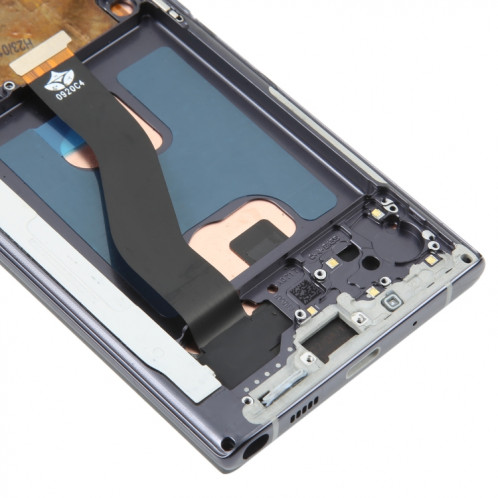 Écran LCD en matériau TFT pour Samsung Galaxy Note10 Assemblage complet du numériseur avec cadre/écriture manuscrite, ne prenant pas en charge l'identification des empreintes digitales SH52361107-05