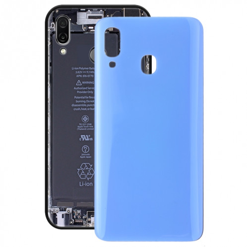 Pour Galaxy A40 SM-A405F/DS, SM-A405FN/DS, SM-A405FM/DS Couvercle arrière de la batterie (Bleu) SH25LL659-06