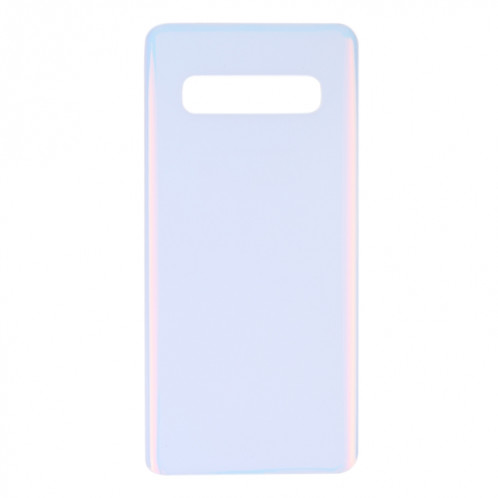 Pour Galaxy S10 SM-G973F/DS, SM-G973U, SM-G973W Coque arrière de batterie d'origine (Blanc) SH27WL1654-06