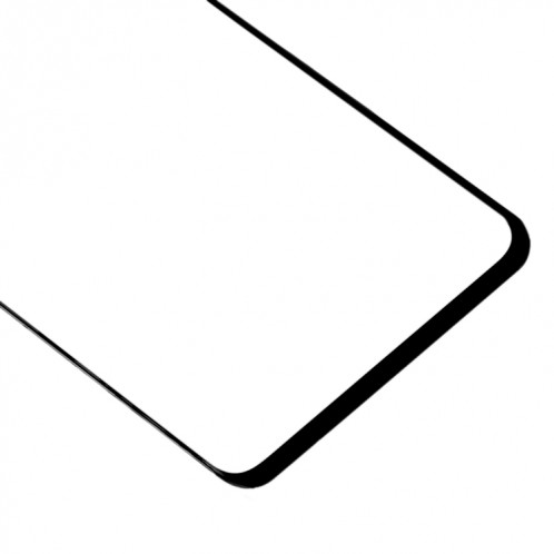 Pour Galaxy S10+ SM-G975F/DS, SM-G975U, SM-G975W Lentille extérieure en verre de l'écran avant d'origine (noir) SH630B936-06