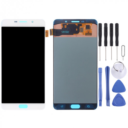 Écran LCD Super AMOLED d'origine pour Galaxy A9 Pro (2016) / A910F Digitizer Full Assembly (Blanc) SH36WL767-06