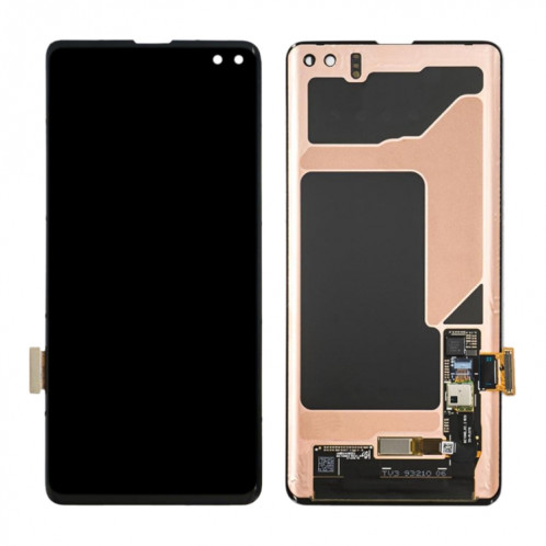 Écran LCD Super AMOLED d'origine pour Galaxy S10+ (Assemblage complet du numériseur Noir) SH677B914-06