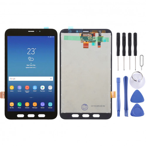 Ecran LCD et ensemble de numérisation complet pour Galaxy Tab Active2 8.0 LTE / SM-T395 (Noir) SH30BL1985-06