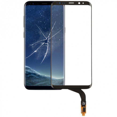 Pour écran tactile Galaxy S8 + (noir) SH333B1643-06