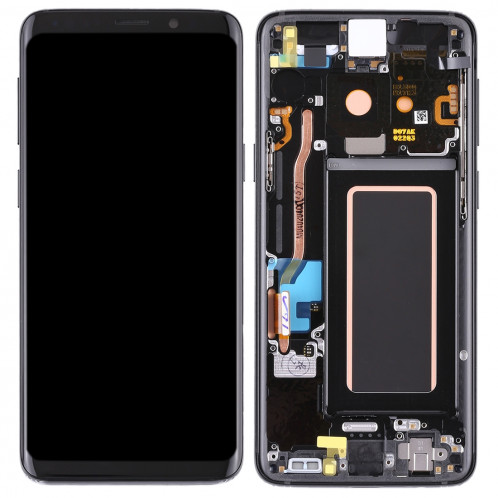 Écran LCD et numériseur complet avec cadre pour Galaxy S9 (noir) SH460B1166-06