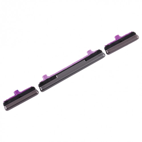 Pour Galaxy S10 / Galaxy S10+ 10 Set Touches latérales (Noir) SH559B654-05