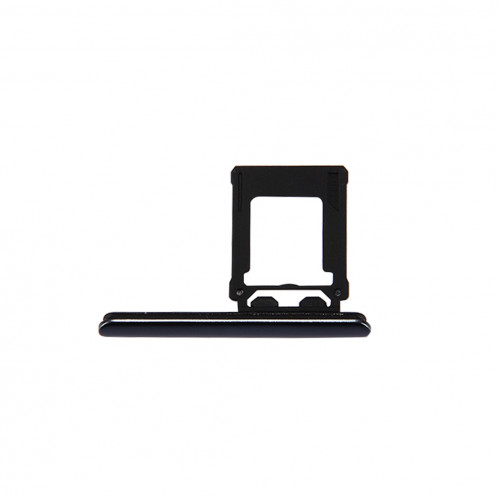 iPartsAcheter pour Sony Xperia XZ Premium (Version SIM simple) Micro SD Carte Plateau + Carte Slot Port Dust Plug (Noir) SI699B813-04