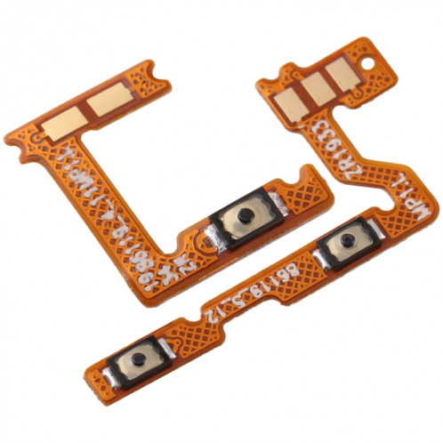 Pour Galaxy A20S 1 paire bouton d'alimentation et bouton de volume câble flexible SH7320482-04