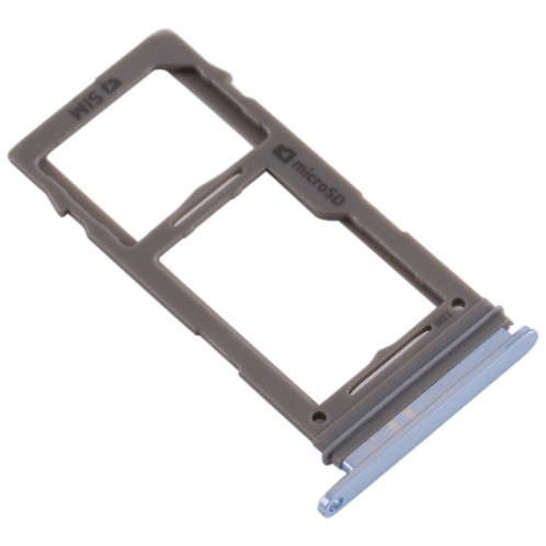 Pour Samsung Galaxy S10+ / S10 / S10e Plateau de carte SIM + Plateau de carte Micro SD (Bleu) SH334L840-04