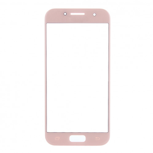 iPartsAcheter pour Samsung Galaxy A5 (2017) / A520 Lentille extérieure en verre (rose) SI52FL92-06