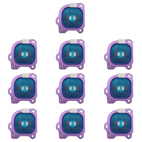 Couvre-objectif de caméra 10 PCS pour Galaxy J6 (2018) (Violet) SH634P1945-03