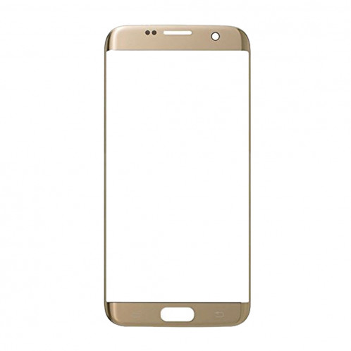 iPartsAcheter pour Samsung Galaxy S7 Edge / G935 lentille frontale extérieure en verre d'origine (or) SI51JL1160-04