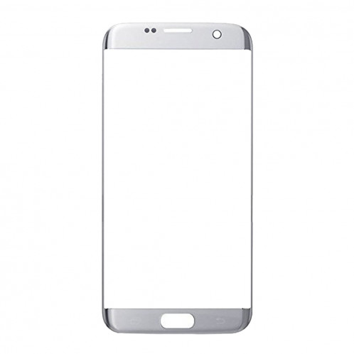 iPartsAcheter pour Samsung Galaxy S7 Edge / G935 écran avant verre extérieur (argent) SI952S1783-04