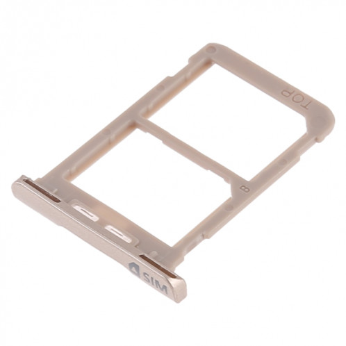 Pour Galaxy Tab A 7.0 (2016) SM-T285 Plateau de carte SIM + Plateau de carte SIM (Or) SH436J506-05