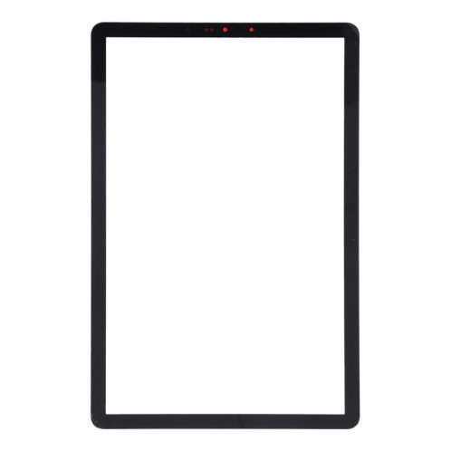Pour Galaxy Tab S4 10.5 / SM-T830 / T835 Lentille extérieure en verre de l'écran avant (noir) SH625B267-06