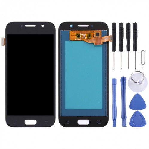 Écran LCD TFT pour Galaxy A5 (2017), A520F, A520F/DS, A520K, A520L, A520 avec assemblage complet du numériseur (matériau TFT) S (noir) SH73BL982-06