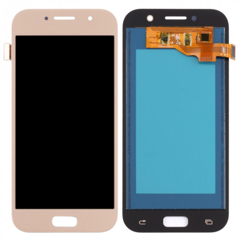 Écran LCD TFT pour Galaxy A5 (2017), A520F, A520F/DS, A520K, A520L, A520S avec assemblage complet du numériseur (matériau TFT) (Or) SH73JL653-06