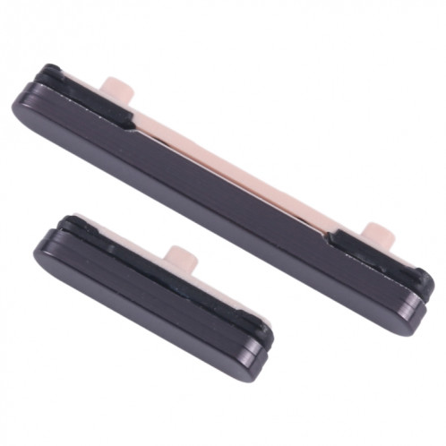 Pour Samsung Galaxy S24 + SM-S926B 10 pièces bouton d'alimentation et bouton de contrôle du volume d'origine (noir) SH025B1179-05