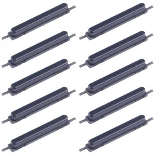 Pour Samsung Galaxy M14 4G SM-M145F 10 pièces bouton d'alimentation et bouton de contrôle du volume d'origine (noir) SH036B1692-05