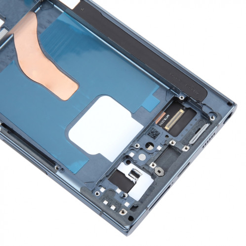 Pour Samsung Galaxy S22 Ultra 5G SM-S908U Édition US 6,78 pouces OLED LCD Écran Numériseur Assemblage Complet avec Cadre (Vert) SH110G642-08