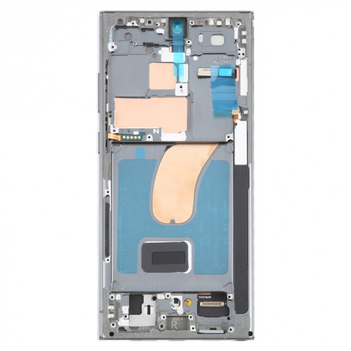 Pour Samsung Galaxy S23 Ultra 5G SM-S918U Édition US 6,78 pouces OLED LCD Écran Numériseur Assemblage Complet avec Cadre (Vert) SH111G231-07