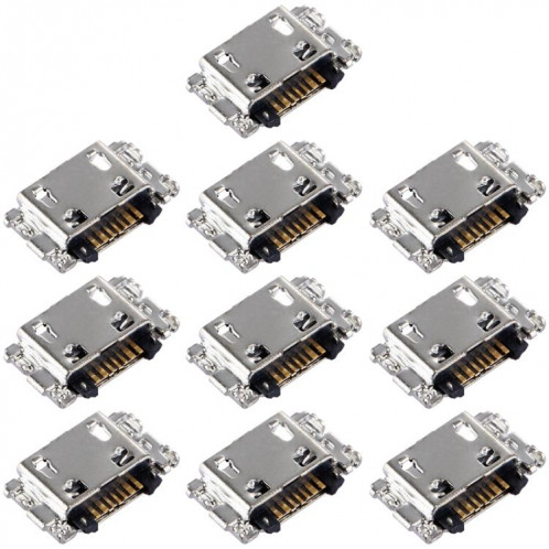 Pour Samsung Galaxy A6+ 2018 SM-A605 Lot de 10 connecteurs de port de charge SH91121496-04