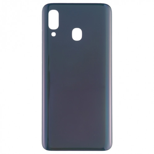 Coque arrière de batterie pour Galaxy A20 SM-A205F/DS (noire) SH90BL1937-06
