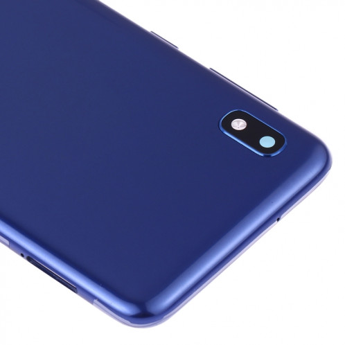 Coque arrière de batterie pour Galaxy A10 SM-A105F/DS, SM-A105G/DS avec objectif d'appareil photo et touches latérales (bleu) SH93LL210-06