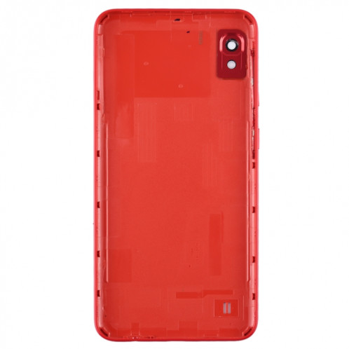 Coque arrière de batterie pour Galaxy A10 SM-A105F/DS, SM-A105G/DS avec objectif d'appareil photo et touches latérales (rouge) SH93RL1590-06