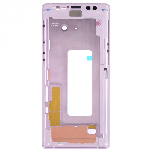 Pour Samsung Galaxy Note9 SM-N960F/DS, SM-N960U, SM-N9600/DS Plaque de cadre intermédiaire avec touches latérales (Violet) SH394P247-06