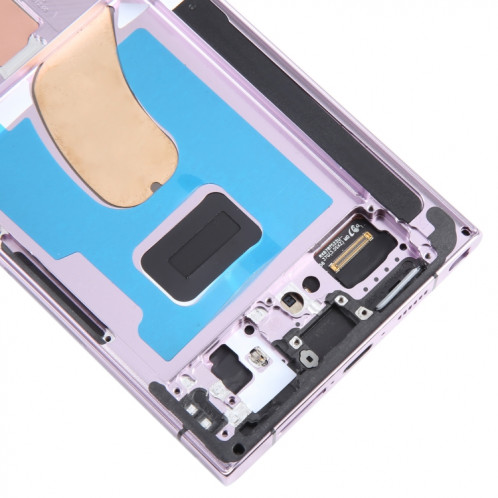 Pour Samsung Galaxy S23 Ultra SM-S918B Écran LCD d'origine numériseur complet avec cadre (violet) SH432P677-07