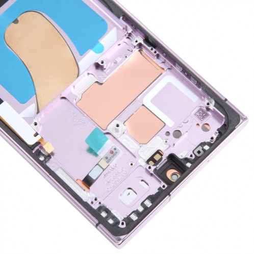 Pour Samsung Galaxy S23 Ultra SM-S918B Écran LCD d'origine numériseur complet avec cadre (violet) SH432P677-07