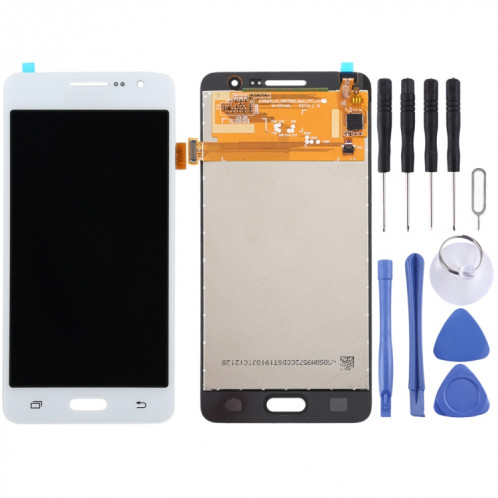 Écran LCD OEM pour Galaxy Grand Prime SM-G530F SM-G531F avec numériseur complet (Blanc) SH00WL107-06