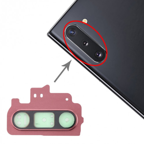 Pour Galaxy Note 10 10pcs Cache d'objectif d'appareil photo (Rose) SH612F1122-05