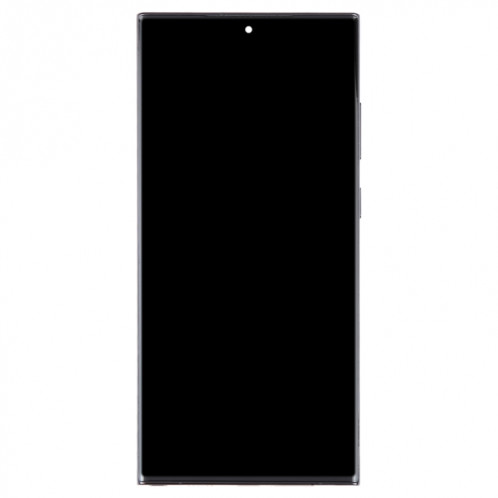 Écran LCD OLED pour Samsung Galaxy S23 Ultra 5G SM-S918B EU Edition Digitizer Assemblage complet avec cadre (Noir) SH680B1525-07