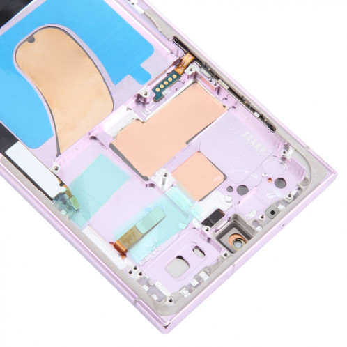 Pour Samsung Galaxy S23 Ultra 5G SM-S918B EU Edition 6,78 pouces OLED LCD Écran Numériseur Assemblage Complet avec Cadre (Violet) SH680P1835-07
