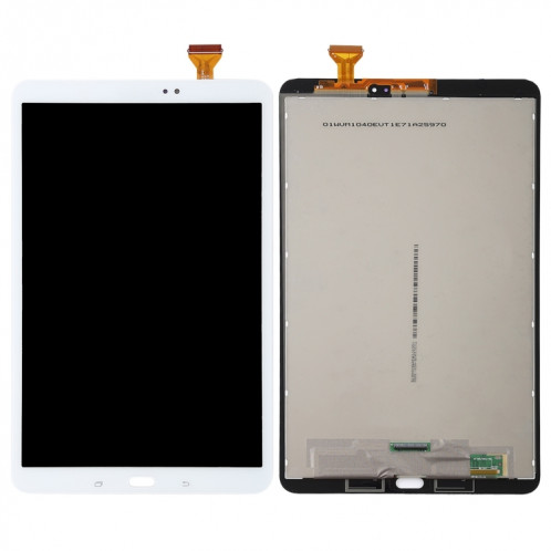 Écran LCD d'origine pour Samsung Galaxy Tab A 10.1 / T585 avec numériseur complet (Blanc) SH72WL958-06