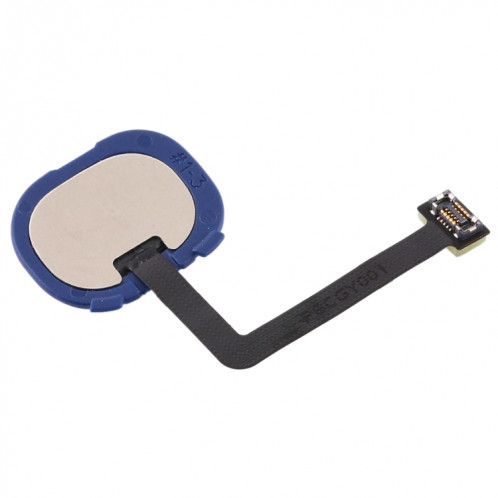 Pour câble flexible du capteur d'empreintes digitales Galaxy M20 (bleu) SH875L810-05