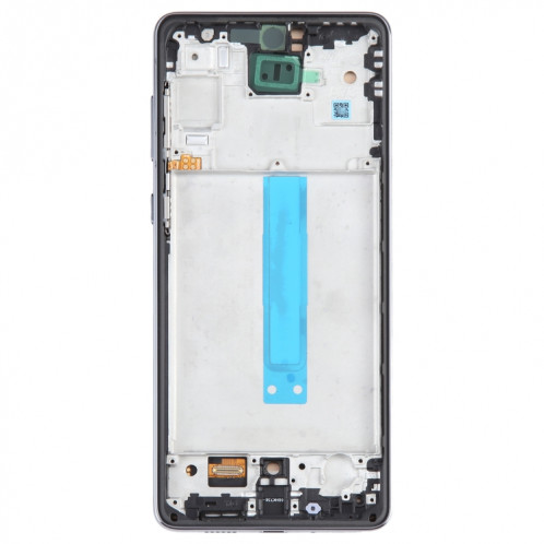Pour Samsung Galaxy A73 SM-A736B Écran LCD TFT pour numériseur Assemblage complet avec cadre (Noir) SH910B459-07
