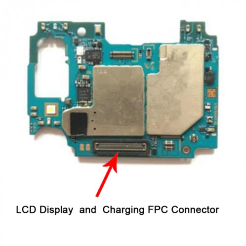 Pour Samsung Galaxy A40 10pcs connecteur FPC d'affichage à cristaux liquides de carte mère SH99111278-03