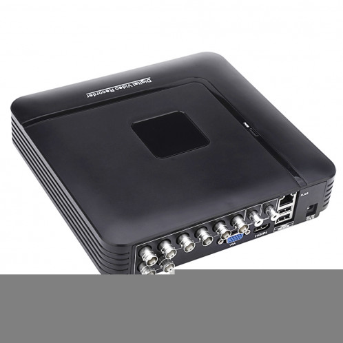 COTIER DVR A8 / Mini-MH 5 en 1 à 8 canaux Dual Stream H.264 1080P Mini AHD, prise en charge des signaux AHD / TVI / CVI / CVBS / IP (noir) SC248B1778-017