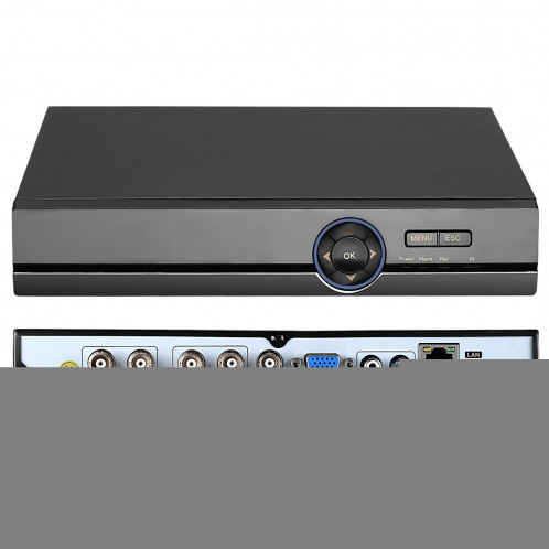 COTIER A81U-ZS 5 en 1 DVR AHD Dual Channel H.264 1080N 8 canaux, prise en charge des signaux AHD / TVI / CVI / CVBS / IP (noir) SC250B1200-014