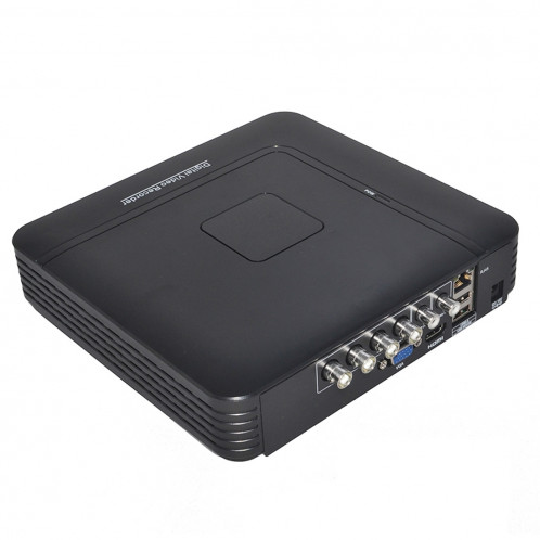 COTIER A4 / Mini-MS 5-en-1 Mini-enregistreur AHD double canal H.264 1080N à 4 canaux, prise en charge des signaux AHD / TVI / CVI / CVBS / IP (noir) SC255B620-017