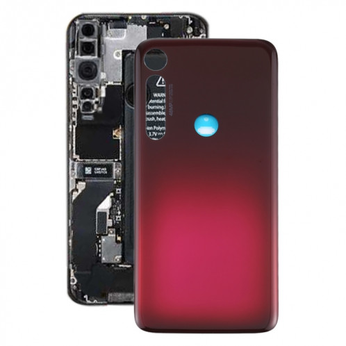 Cache Batterie pour Motorola Moto G8 Plus (Rouge) SH087R138-06